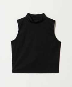 UNITED ARROWS / ユナイテッドアローズ カットソー | ＜MIYAGI YUKA×TO UNITED ARROWS＞スタンドカラー ノースリーブ カットソー