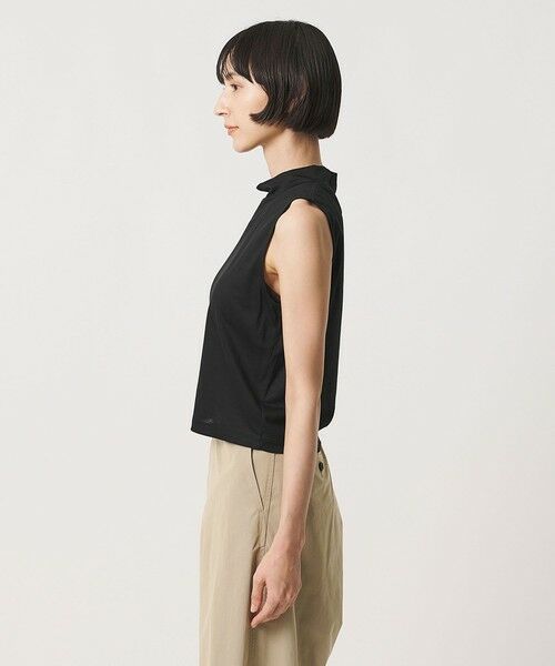 UNITED ARROWS / ユナイテッドアローズ カットソー | ＜MIYAGI YUKA×TO UNITED ARROWS＞スタンドカラー ノースリーブ カットソー | 詳細5