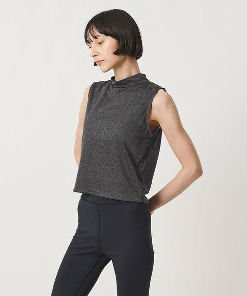 UNITED ARROWS / ユナイテッドアローズ カットソー | ＜MIYAGI YUKA×TO UNITED ARROWS＞スタンドカラー ノースリーブ カットソー | 詳細11