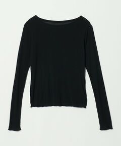 UNITED ARROWS / ユナイテッドアローズ カットソー | ＜MIYAGI YUKA×TO UNITED ARROWS＞テレコ ロングスリーブ カットソー