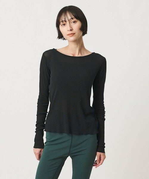 UNITED ARROWS / ユナイテッドアローズ カットソー | ＜MIYAGI YUKA×TO UNITED ARROWS＞テレコ ロングスリーブ カットソー | 詳細1