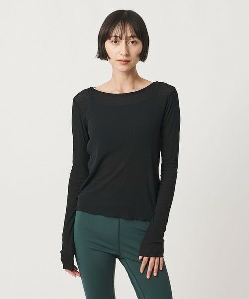 UNITED ARROWS / ユナイテッドアローズ カットソー | ＜MIYAGI YUKA×TO UNITED ARROWS＞テレコ ロングスリーブ カットソー | 詳細2