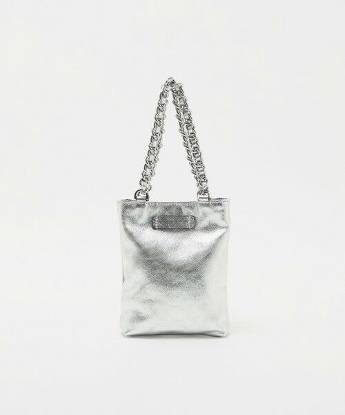 UNITED ARROWS / ユナイテッドアローズ ハンドバッグ | ＜GIANNI CHIARINI＞CAMILLA MTL バッグ（SILVER）