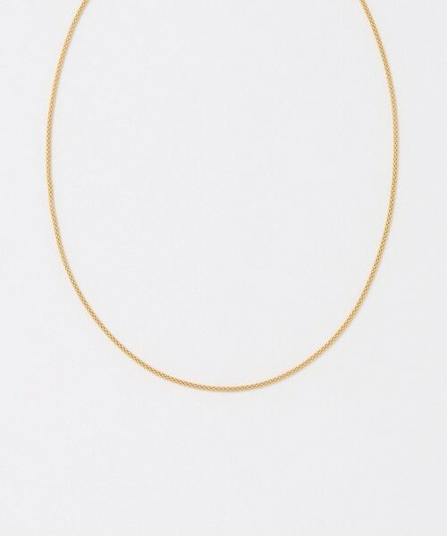 UNITED ARROWS / ユナイテッドアローズ ネックレス・ペンダント・チョーカー | ＜MARIHA＞S/R ポップコーン チェーン S ネックレス 45（GOLD）