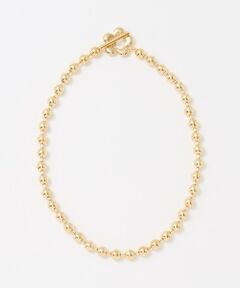 UNITED ARROWS / ユナイテッドアローズ ネックレス・ペンダント・チョーカー | フラワークラスプ ボールチェーン ネックレス