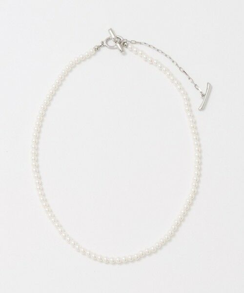 UNITED ARROWS / ユナイテッドアローズ ネックレス・ペンダント・チョーカー | 4MM イミテーションパール 2WAY ネックレス（WHITE）