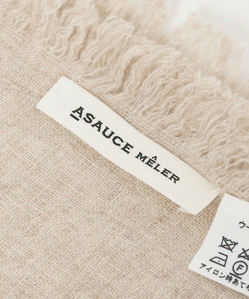 UNITED ARROWS / ユナイテッドアローズ マフラー・ショール・スヌード・ストール | ＜ASAUCE MELER＞AIRY ストール | 詳細7