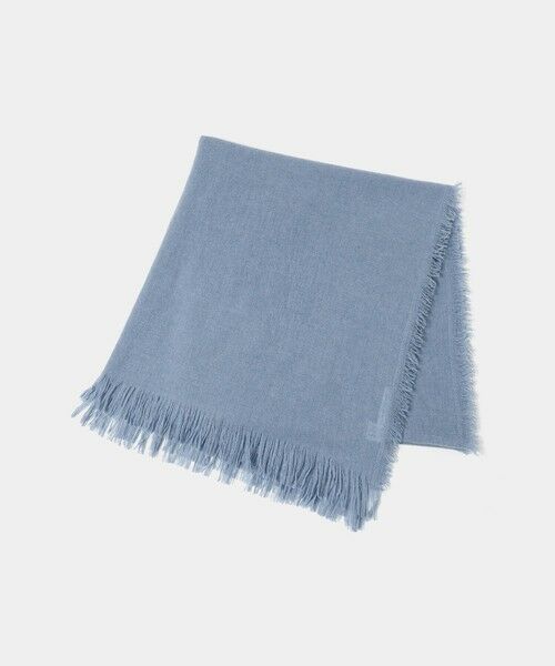 UNITED ARROWS / ユナイテッドアローズ マフラー・ショール・スヌード・ストール | ＜ASAUCE MELER＞カシミヤ BSKT ストール（LT.BLUE）