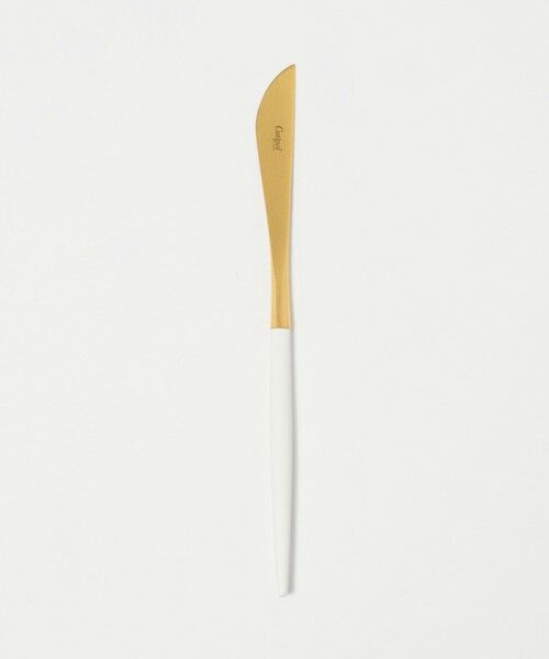 UNITED ARROWS / ユナイテッドアローズ キッチンツール | ＜CUTIPOL＞GOA White/Gold テーブルナイフ | 詳細1