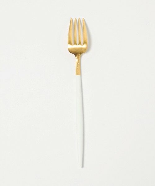 UNITED ARROWS / ユナイテッドアローズ キッチンツール | ＜CUTIPOL＞GOA White/Gold テーブルフォーク | 詳細1
