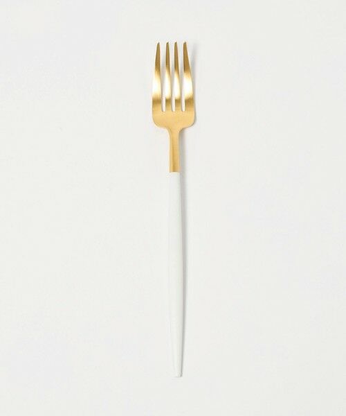 UNITED ARROWS / ユナイテッドアローズ キッチンツール | ＜CUTIPOL＞GOA White/Gold テーブルフォーク（WHITE）