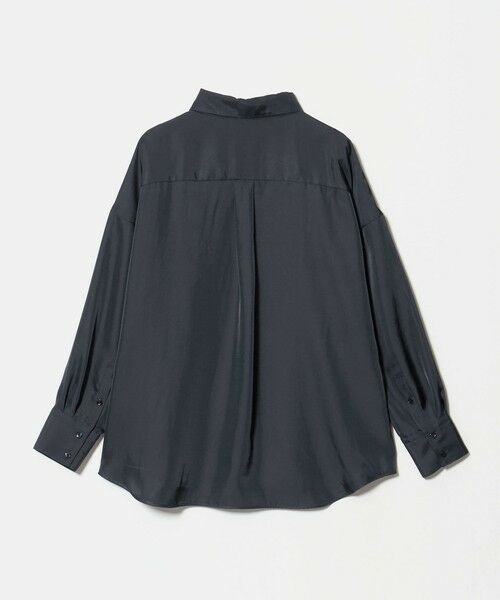 UNITED ARROWS / ユナイテッドアローズ シャツ・ブラウス | シルクライク オープンカラー シャツ ‐ウォッシャブル‐ | 詳細1