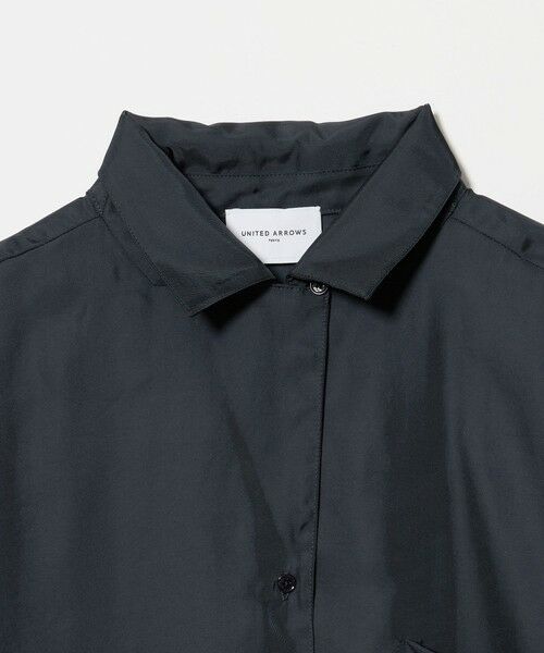 UNITED ARROWS / ユナイテッドアローズ シャツ・ブラウス | シルクライク オープンカラー シャツ ‐ウォッシャブル‐ | 詳細3