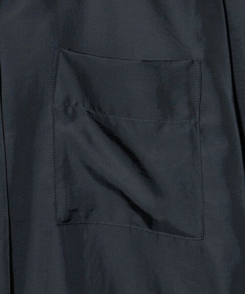 UNITED ARROWS / ユナイテッドアローズ シャツ・ブラウス | シルクライク オープンカラー シャツ ‐ウォッシャブル‐ | 詳細5