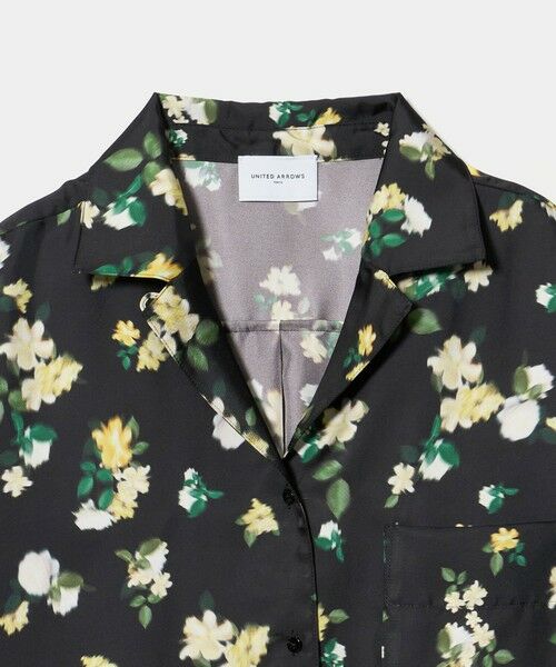 UNITED ARROWS / ユナイテッドアローズ シャツ・ブラウス | シルクライク オープンカラー シャツ ‐ウォッシャブル‐ | 詳細11