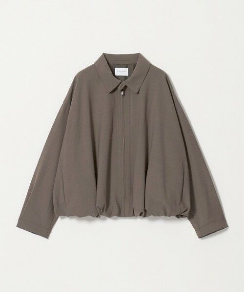 UNITED ARROWS / ユナイテッドアローズ シャツ・ブラウス | T/W ジップアップ シャツ（DK.BROWN）