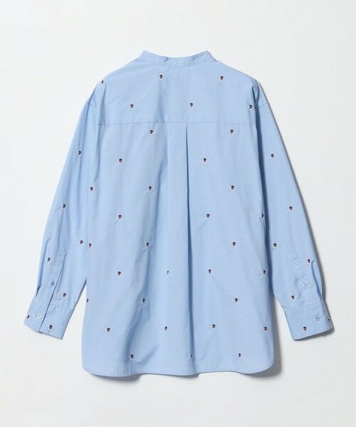 UNITED ARROWS / ユナイテッドアローズ シャツ・ブラウス | エンブロイダリーフラワー バンドカラー シャツ 26FW | 詳細6
