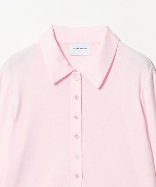 UNITED ARROWS / ユナイテッドアローズ カットソー | コットン フライス ポロシャツ | 詳細3