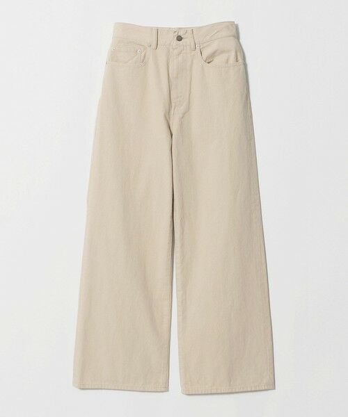 UNITED ARROWS / ユナイテッドアローズ デニムパンツ | ルーズ ストレート デニムパンツ 26FW(BEIGE)