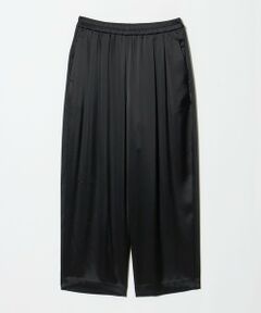 UNITED ARROWS / ユナイテッドアローズ その他パンツ | サテン ギャザー テーパード ワイドパンツ