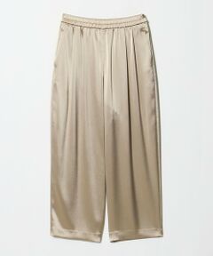 UNITED ARROWS / ユナイテッドアローズ その他パンツ | サテン ギャザー テーパード ワイドパンツ