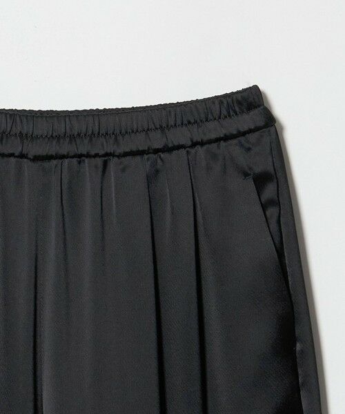 UNITED ARROWS / ユナイテッドアローズ その他パンツ | サテン ギャザー テーパード ワイドパンツ | 詳細4