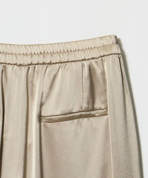 UNITED ARROWS / ユナイテッドアローズ その他パンツ | サテン ギャザー テーパード ワイドパンツ | 詳細10