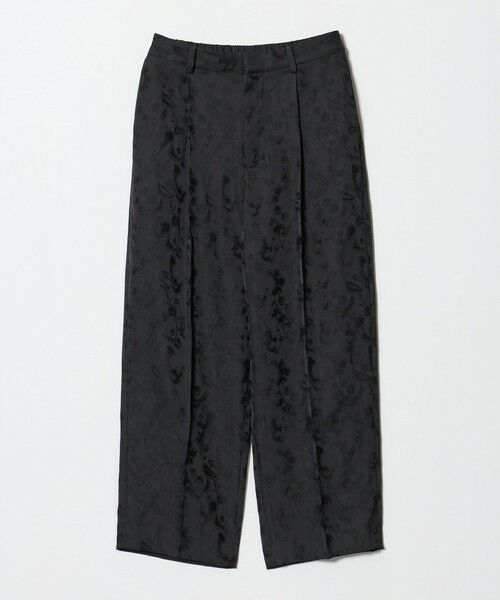 UNITED ARROWS / ユナイテッドアローズ スラックス・ドレスパンツ | ペイズリー ジャガード テーパードパンツ（NAVY）