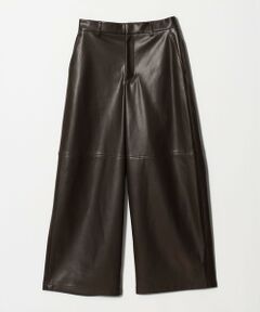 UNITED ARROWS / ユナイテッドアローズ その他パンツ | レザーライク ワイドパンツ‐ウォッシャブル‐