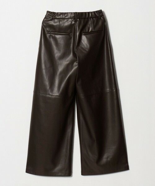 UNITED ARROWS / ユナイテッドアローズ その他パンツ | レザーライク ワイドパンツ‐ウォッシャブル‐ | 詳細4