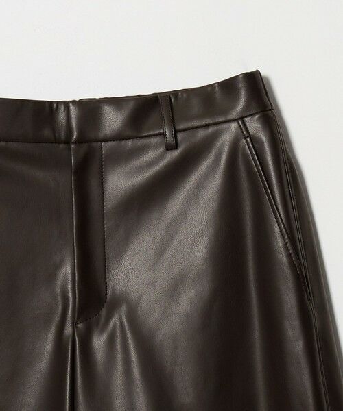 UNITED ARROWS / ユナイテッドアローズ その他パンツ | レザーライク ワイドパンツ‐ウォッシャブル‐ | 詳細5