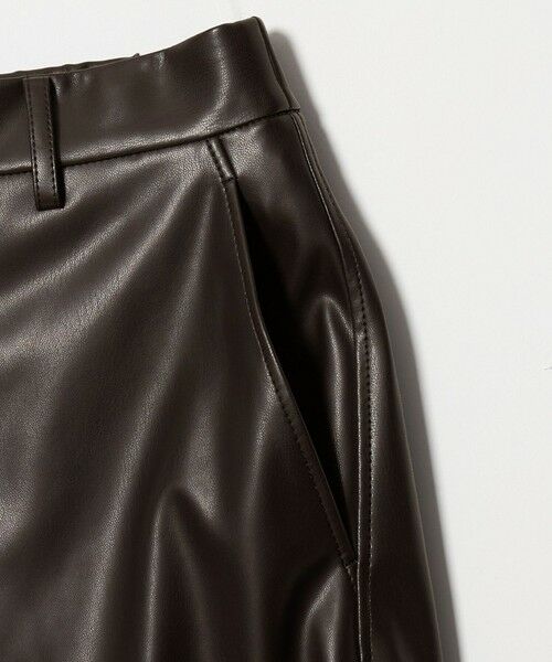 UNITED ARROWS / ユナイテッドアローズ その他パンツ | レザーライク ワイドパンツ‐ウォッシャブル‐ | 詳細6