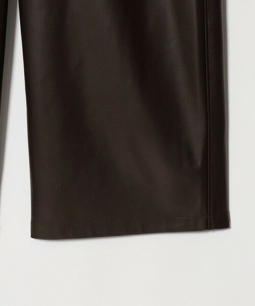 UNITED ARROWS / ユナイテッドアローズ その他パンツ | レザーライク ワイドパンツ‐ウォッシャブル‐ | 詳細9