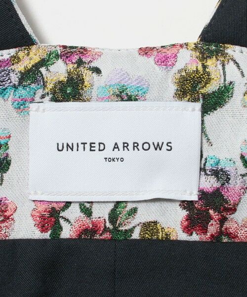 UNITED ARROWS / ユナイテッドアローズ ベスト | カラー フラワー ジャガード ビスチェ | 詳細6