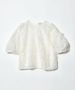 UNITED ARROWS / ユナイテッドアローズ シャツ・ブラウス | へアリー フリンジ ブラウス ‐ウォッシャブル‐