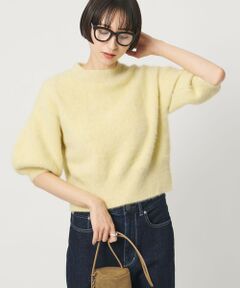 UNITED ARROWS / ユナイテッドアローズ ニット・セーター | フォックスカシミヤ パフスリーブ ニット