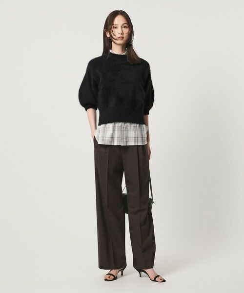 UNITED ARROWS / ユナイテッドアローズ ニット・セーター | フォックスカシミヤ パフスリーブ ニット | 詳細2