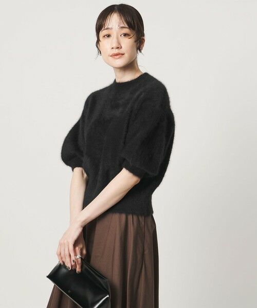 UNITED ARROWS / ユナイテッドアローズ ニット・セーター | フォックスカシミヤ パフスリーブ ニット | 詳細6