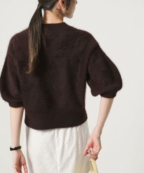 UNITED ARROWS / ユナイテッドアローズ ニット・セーター | フォックスカシミヤ パフスリーブ ニット | 詳細11