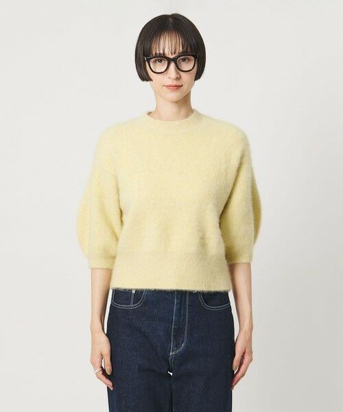 UNITED ARROWS / ユナイテッドアローズ ニット・セーター | フォックスカシミヤ パフスリーブ ニット | 詳細18