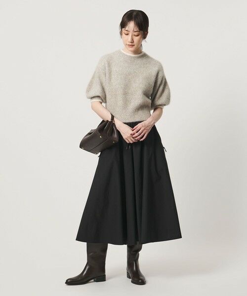 UNITED ARROWS / ユナイテッドアローズ ニット・セーター | フォックスカシミヤ パフスリーブ スパンコール ニット | 詳細11