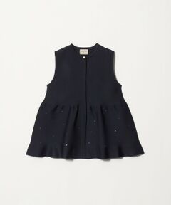 UNITED ARROWS / ユナイテッドアローズ ベスト | ビジュー ベスト ‐ウォッシャブル‐