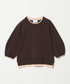 UNITED ARROWS / ユナイテッドアローズ ニット・セーター | ブローチ ハーフスリーブ ニット