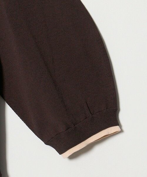 UNITED ARROWS / ユナイテッドアローズ ニット・セーター | ブローチ ハーフスリーブ ニット | 詳細5