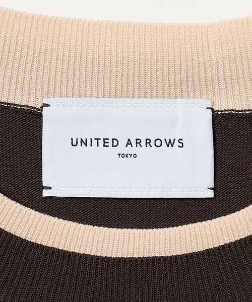 UNITED ARROWS / ユナイテッドアローズ ニット・セーター | ブローチ ハーフスリーブ ニット | 詳細8
