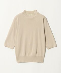 UNITED ARROWS / ユナイテッドアローズ ニット・セーター | ５分袖 ミニ ハイネック ニット ‐ウォッシャブル‐