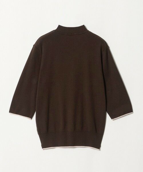 UNITED ARROWS / ユナイテッドアローズ ニット・セーター | ５分袖 ミニ ハイネック ニット ‐ウォッシャブル‐ | 詳細5