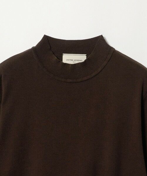 UNITED ARROWS / ユナイテッドアローズ ニット・セーター | ５分袖 ミニ ハイネック ニット ‐ウォッシャブル‐ | 詳細6