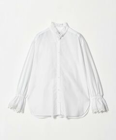 UNITED ARROWS / ユナイテッドアローズ シャツ・ブラウス | エンブロイダリー スタンドフリル シャツ