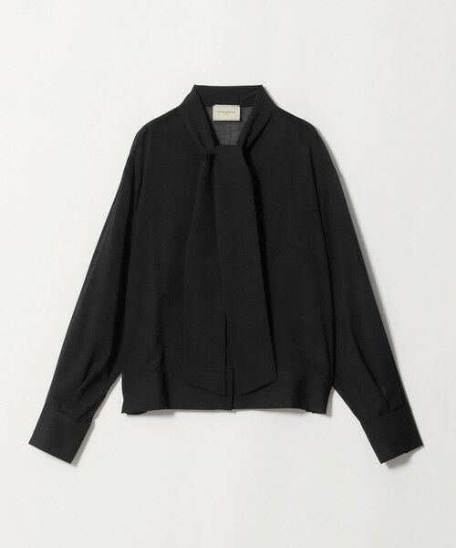 UNITED ARROWS / ユナイテッドアローズ シャツ・ブラウス | マナード ボウタイ ブラウス（BLACK）